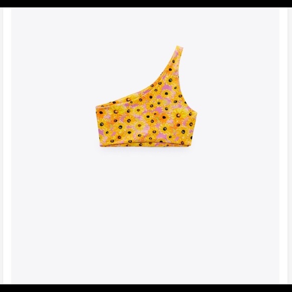 NEW Zara one shoulder crop top - Picture 3 of 7